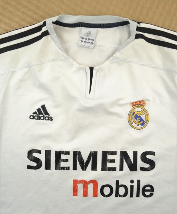 2003-04 REAL MADRID SHIRT XL Football / Soccer \ European Clubs ...