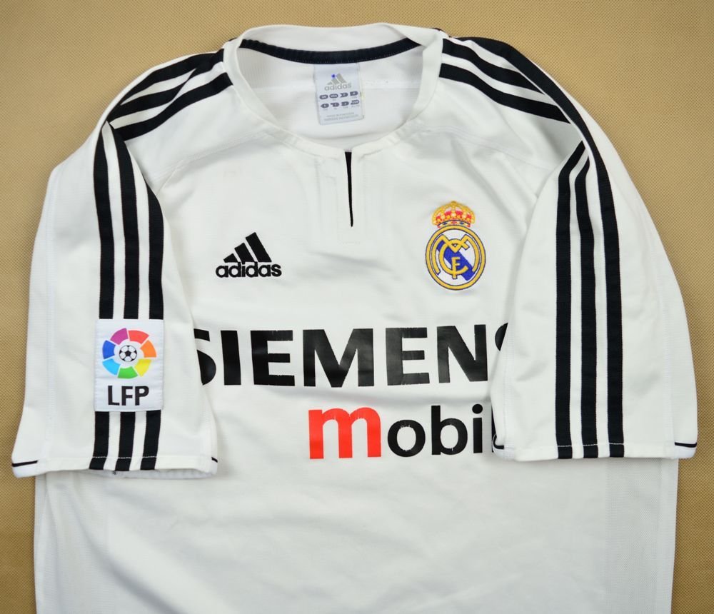 2003-04 REAL MADRID SHIRT XL. BOYS 170 CM 16 YRS Football / Soccer ...