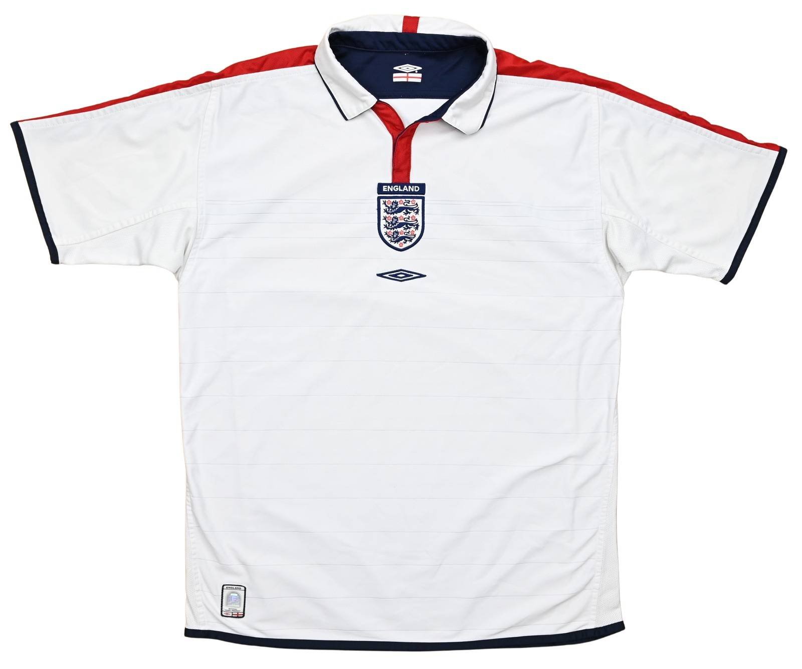 2003-05 ENGLAND SHIRT L Football / Soccer \ International Teams ...