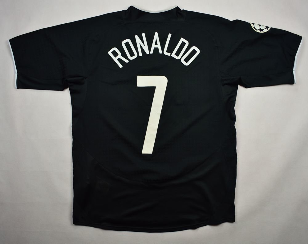 2003-05 MANCHESTER UNITED CL *RONALDO* SHIRT L Football / Soccer ...