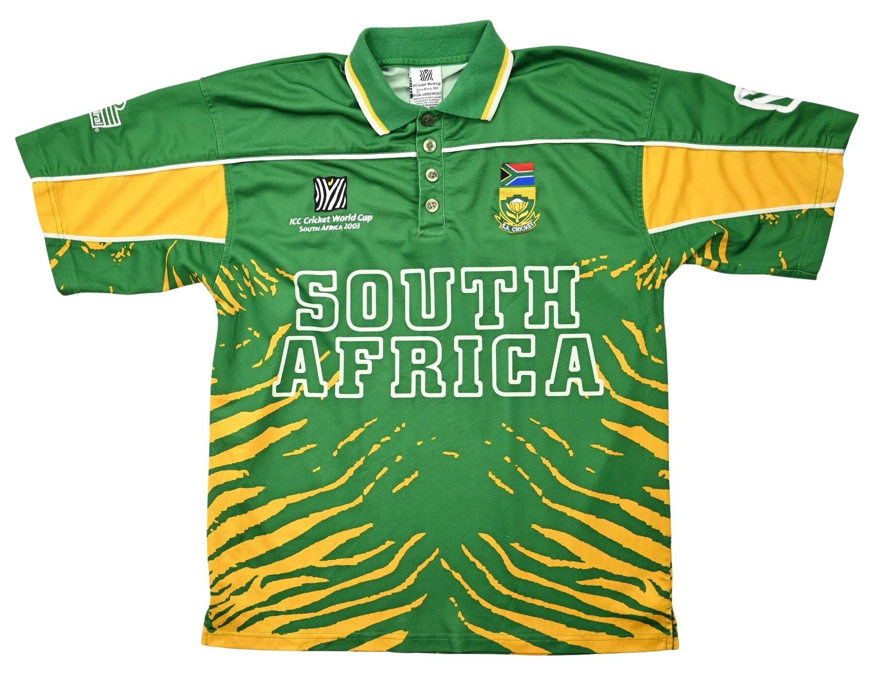 2003 SOUTH AFRICA CRICKET SHIRT M Other \ Cricket | Classic-Shirts.com