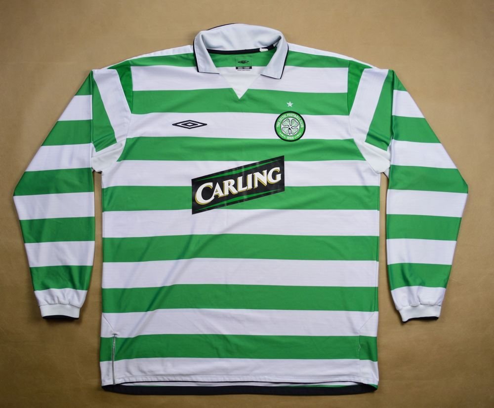 2004 2005 Glasgow Celtic Away Football Shirt Top Jersey Adults Large