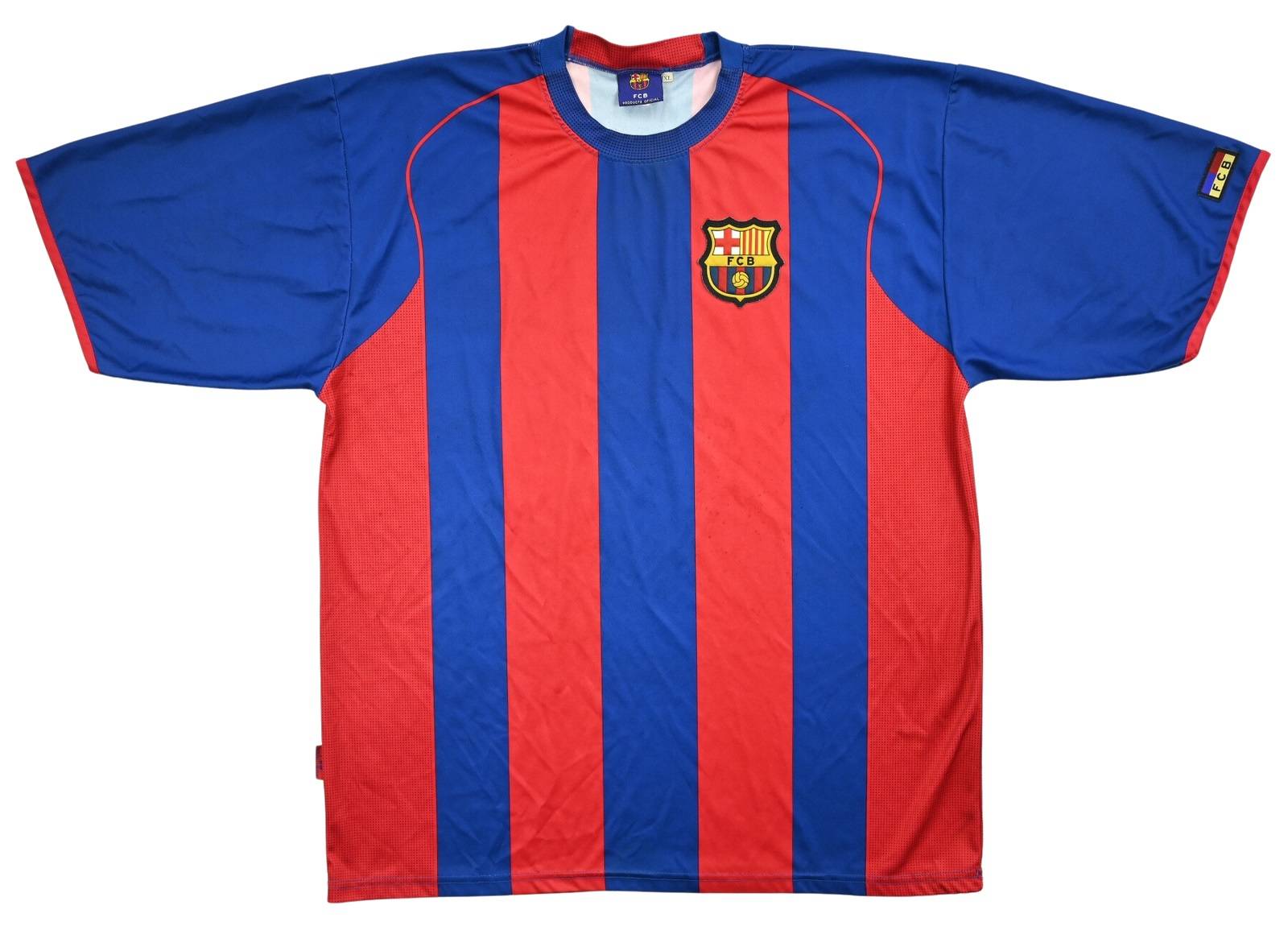 2004-05 FC BARCELONA *RONALDINHO* SHIRT XL Football / Soccer