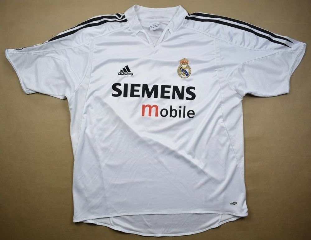 2004-05 REAL MADRID *BECKHAM* SHIRT XL Football / Soccer \ European ...