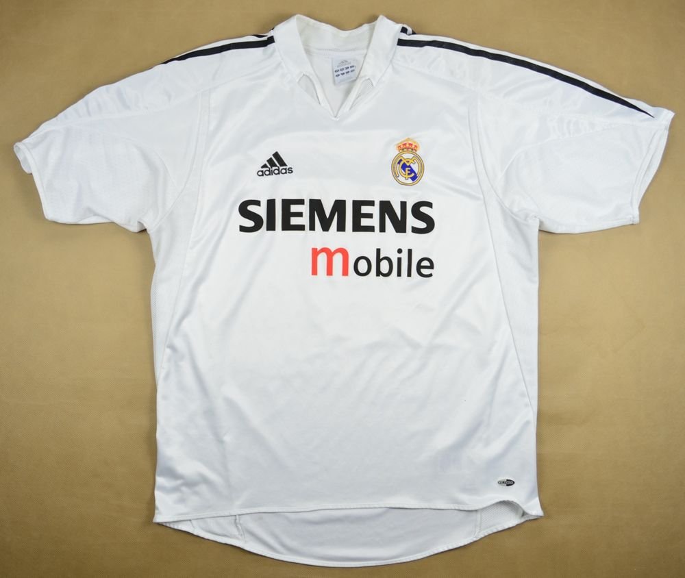 real madrid 2004 jersey