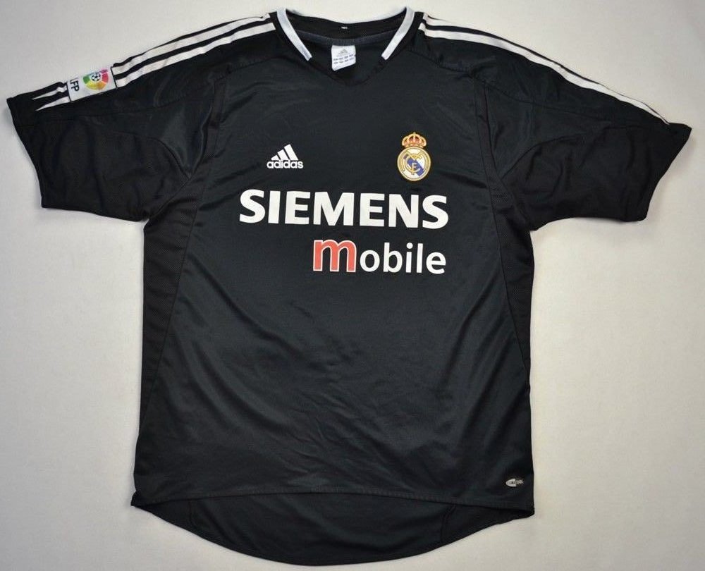 2004-05 REAL MADRID SHIRT M Football / Soccer \ European Clubs ...
