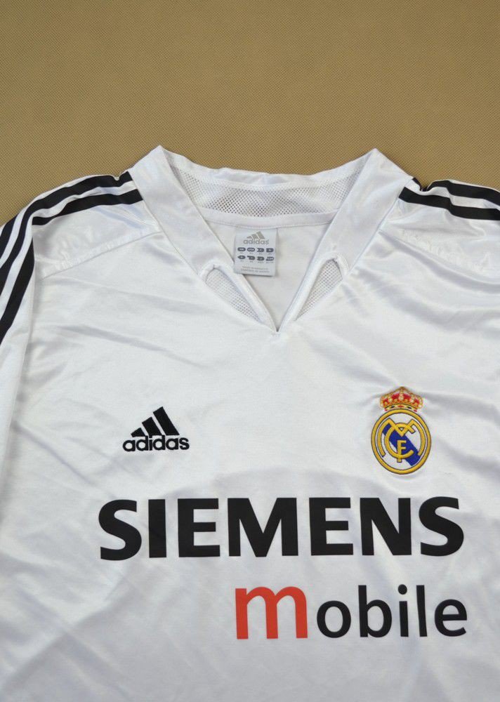 2004-05 REAL MADRID SHIRT XL Football / Soccer \ European Clubs ...
