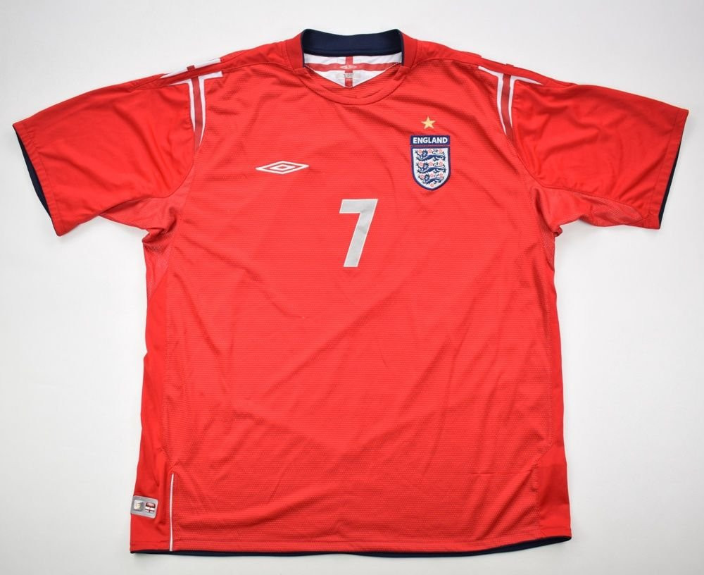 200406 ENGLAND *BECKHAM* SHIRT L Football / Soccer \ International Teams \ Europe \ England