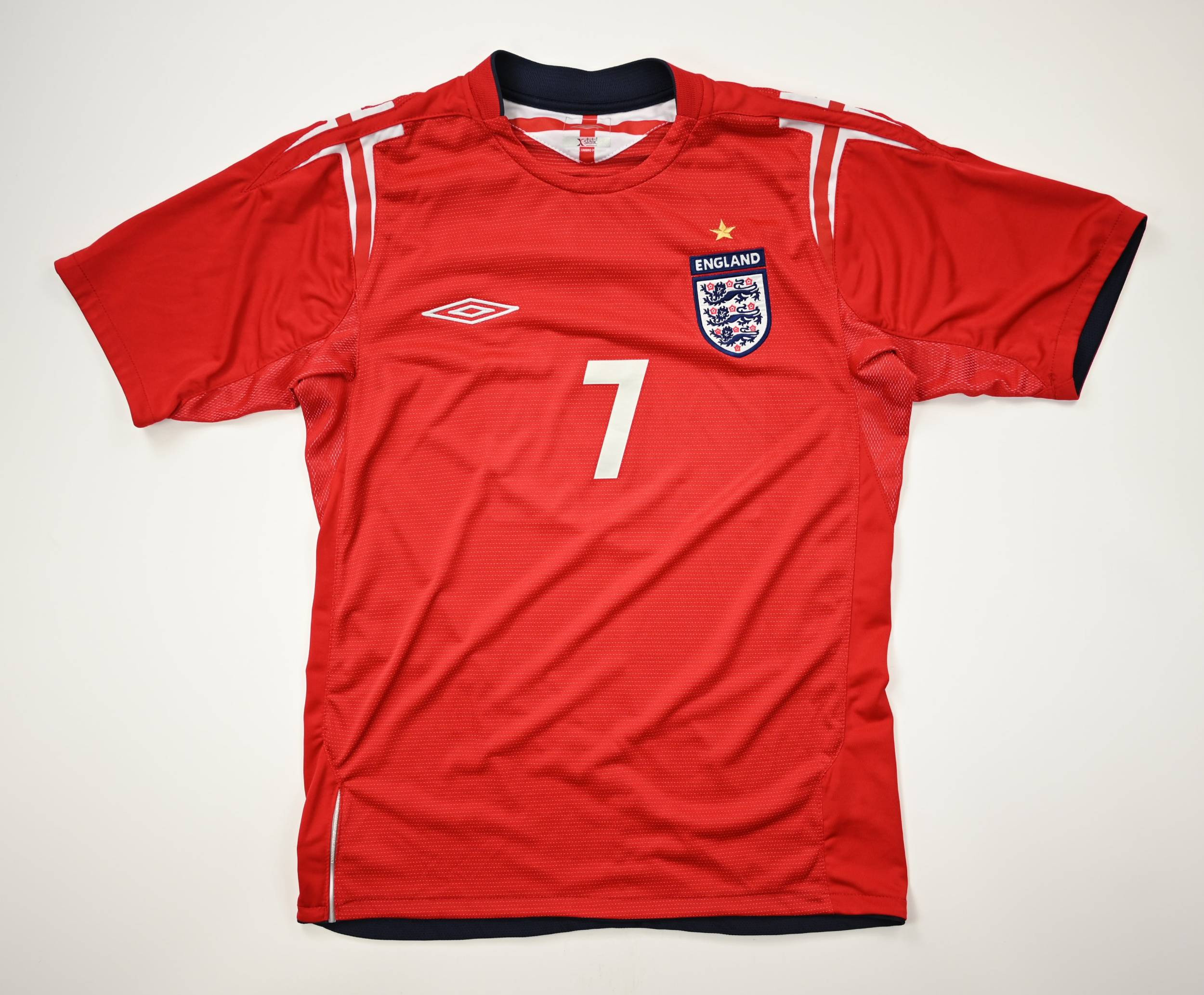 200406 ENGLAND *BECKHAM* SHIRT S Football / Soccer \ International Teams \ Europe \ England
