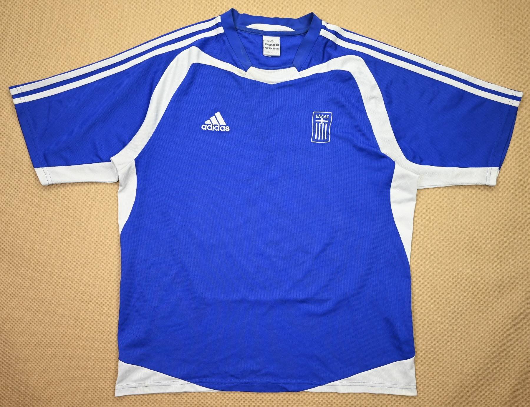 2004-06 GREECE SHIRT L Football / Soccer \ International Teams \ Europe ...