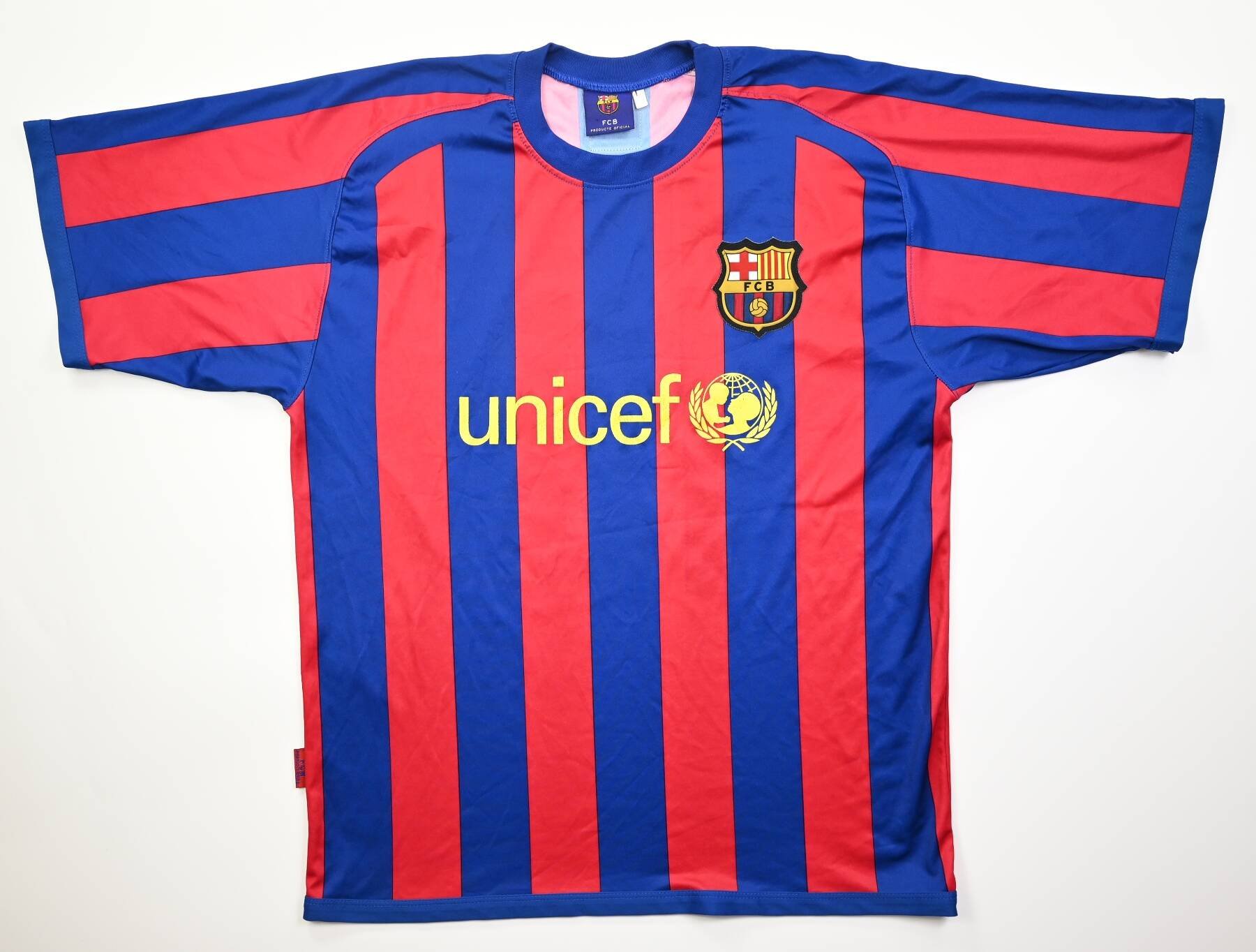 2005-06 FC BARCELONA *MESSI* SHIRT L Football / Soccer \ European Clubs ...