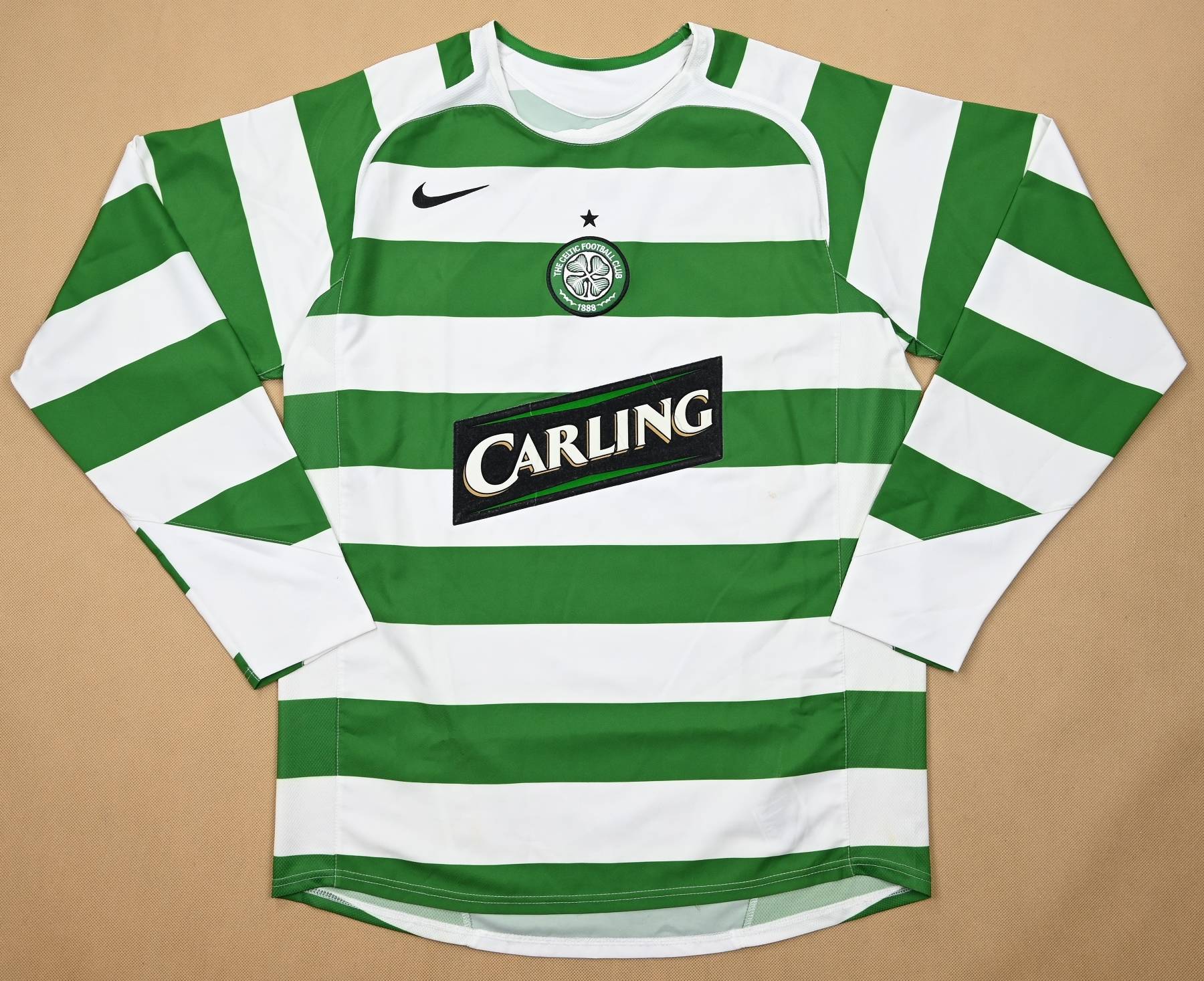 Retro Celtic Home Football Shirt 05/06