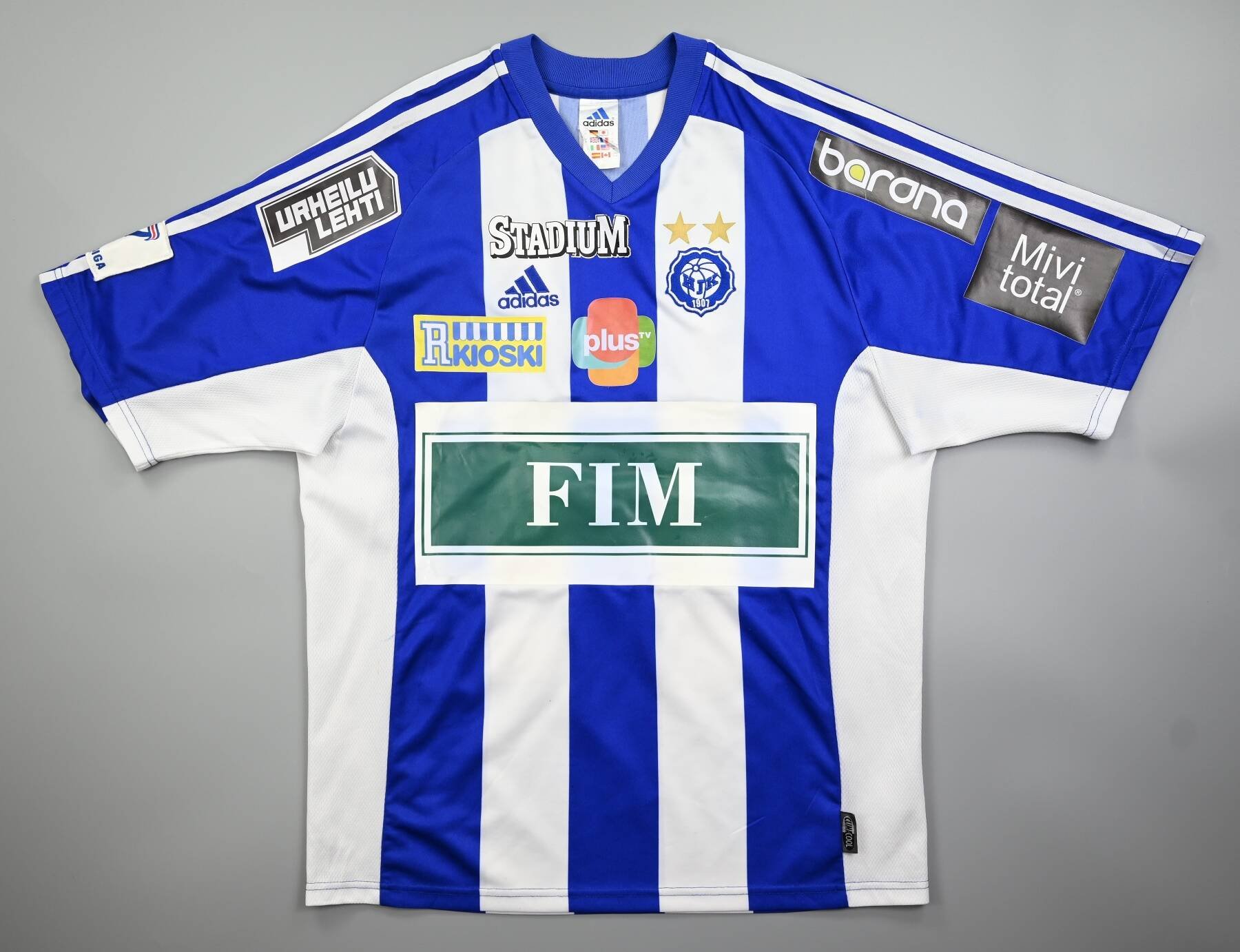 2005 Hjk Helsinki *oravainen* Shirt M Football   Soccer \ European 