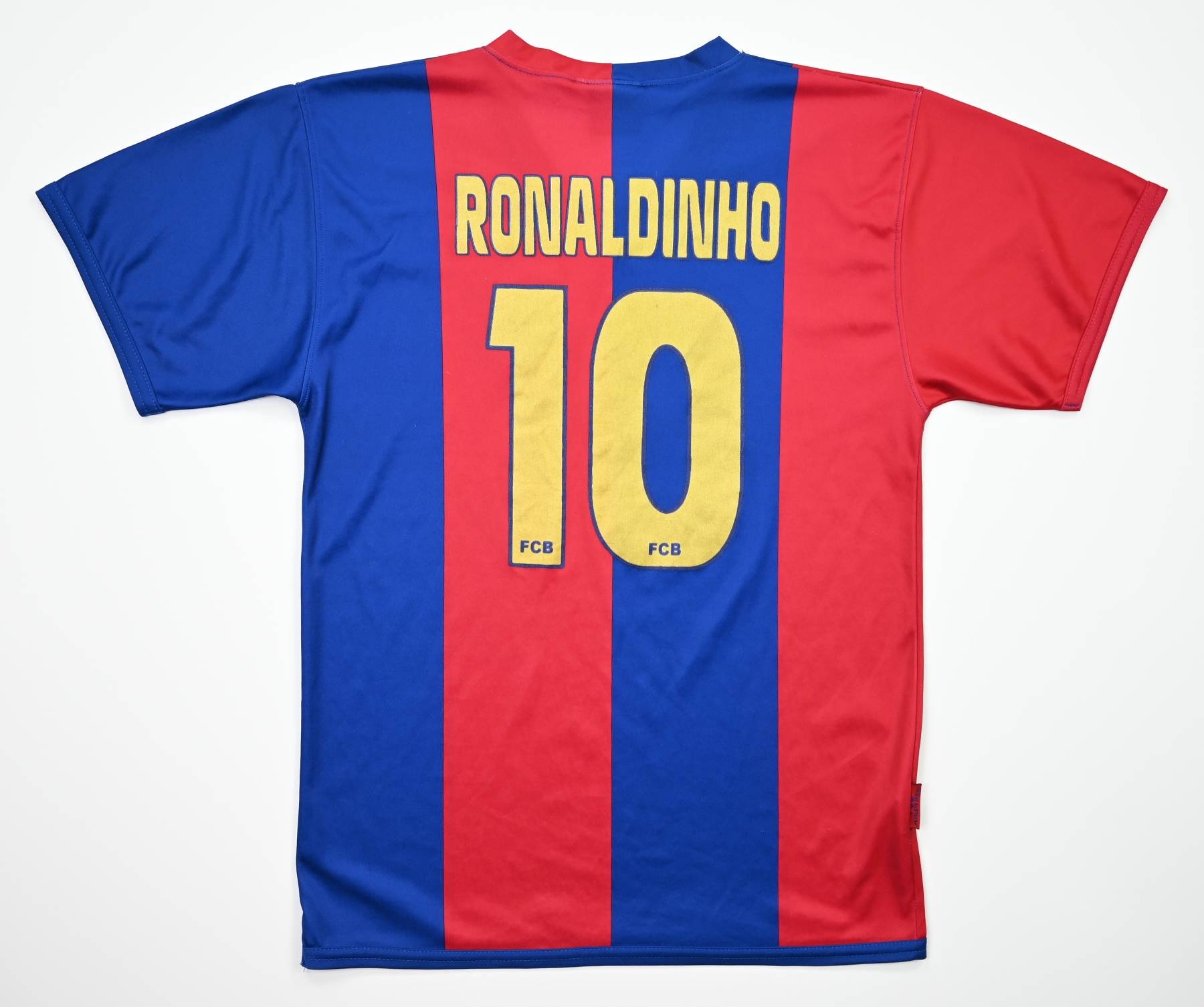 Ronaldinho Home Retro 2007 / 2008 Jersey La Liga Patch