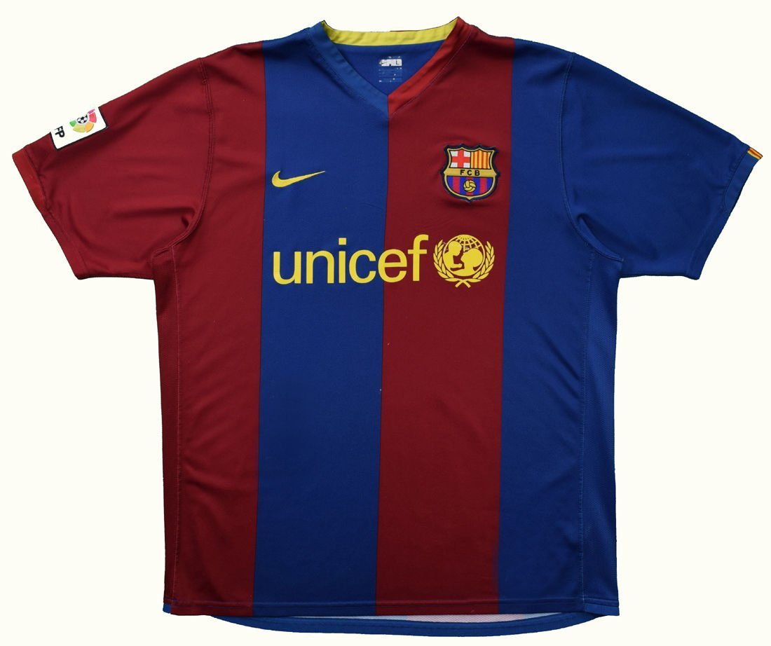 2006-07 FC BARCELONA SHIRT L. BOYS 152-158 CM Football / Soccer ...