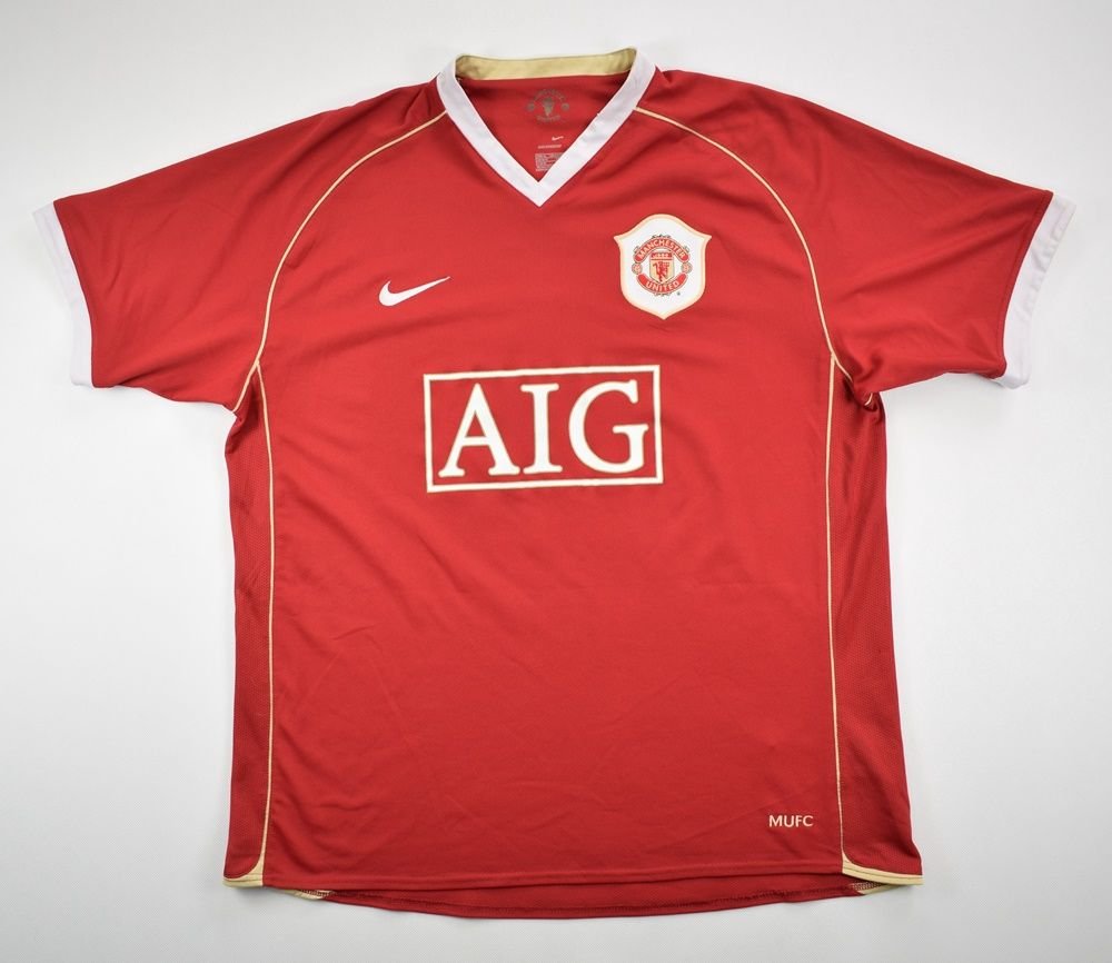 2006-07 Manchester United Home Shirt Size Extra Large - Rooney #8 – Forever  Football Shirts