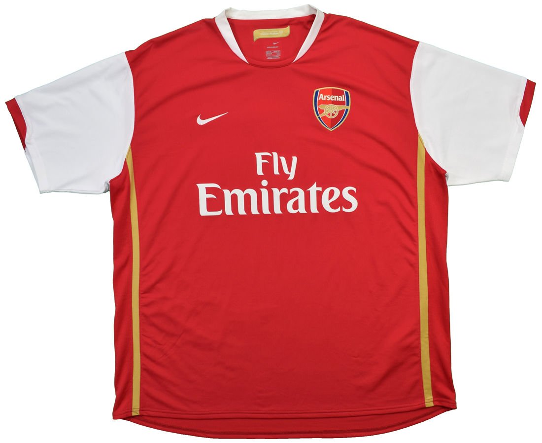 arsenal 2006 home kit