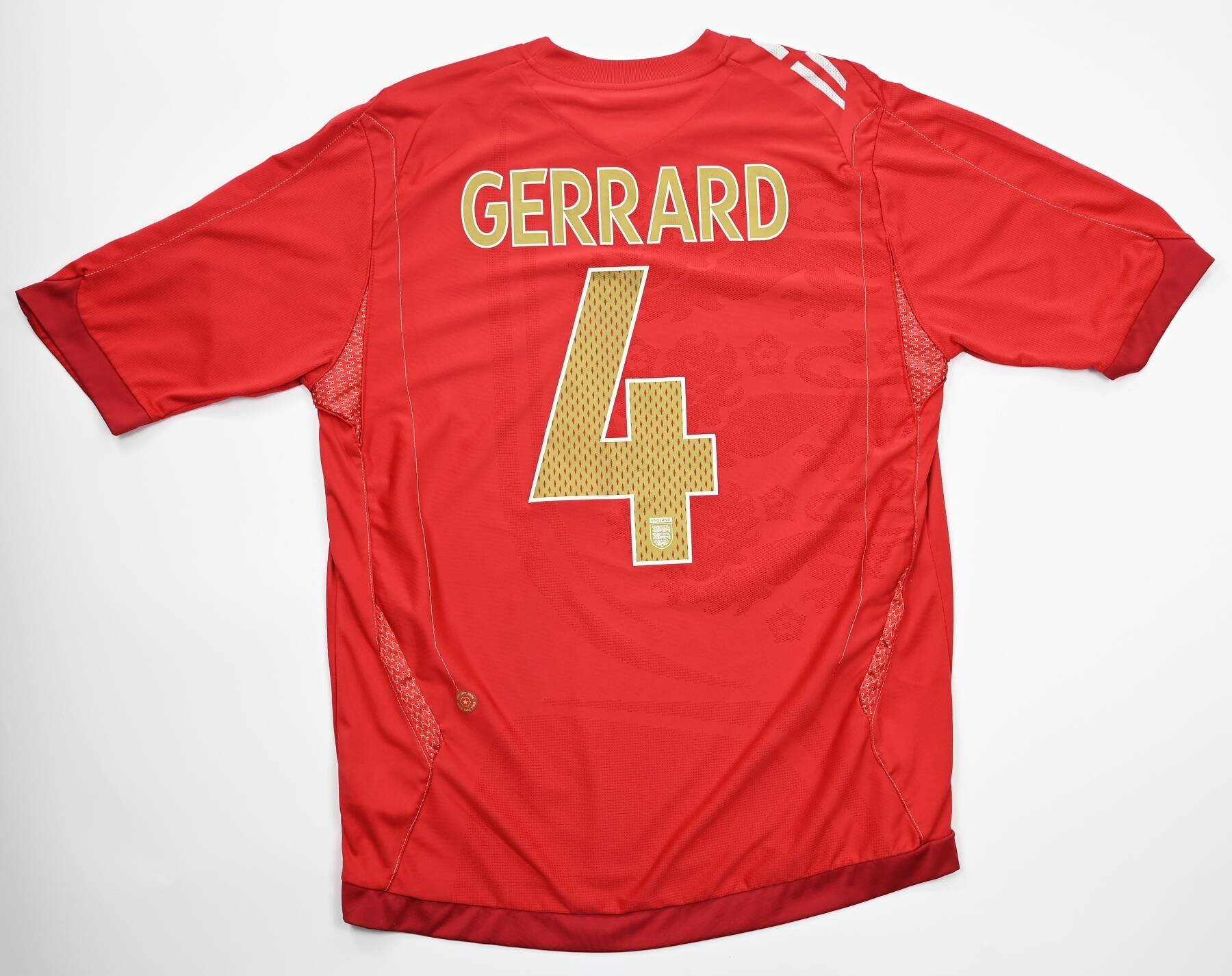 2006-08 ENGLAND *GERRARD* SHIRT L Football / Soccer \ International ...