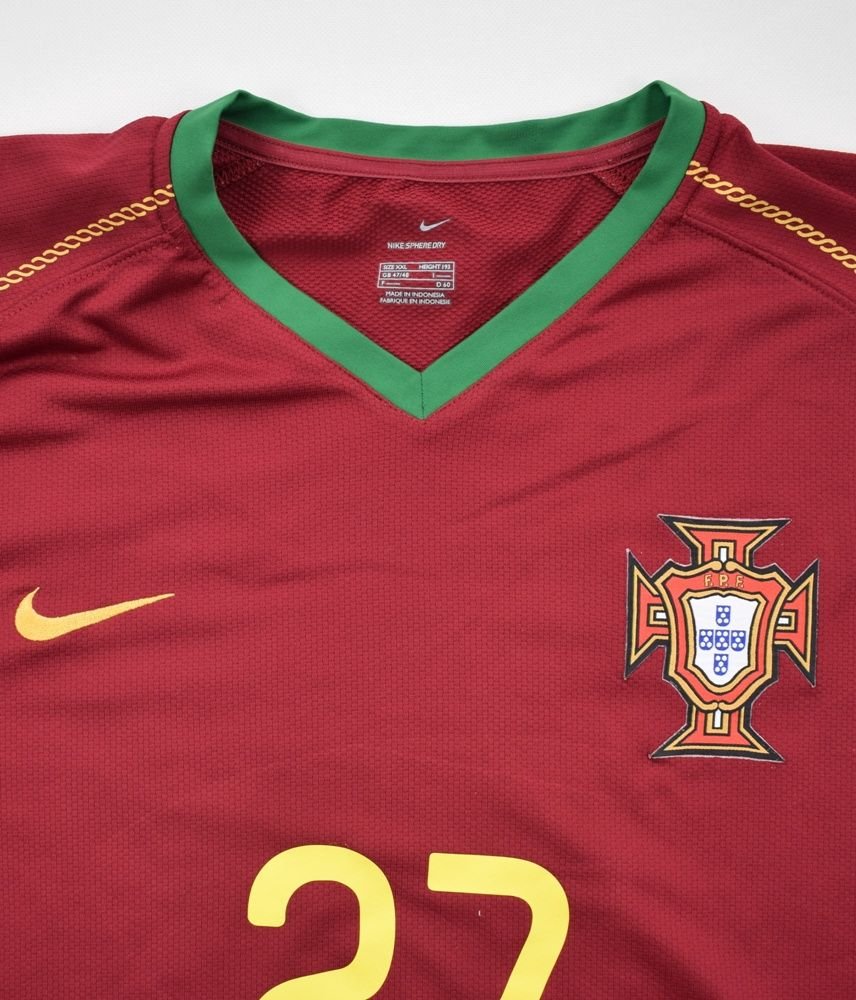 2006-08 PORTUGAL *QUARESMA* SHIRT 2XL Football / Soccer \ International ...