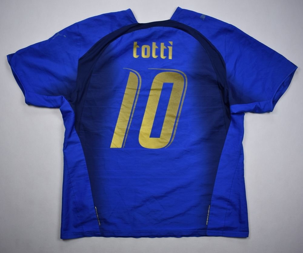 2006 ITALY *TOTTI* SHIRT L