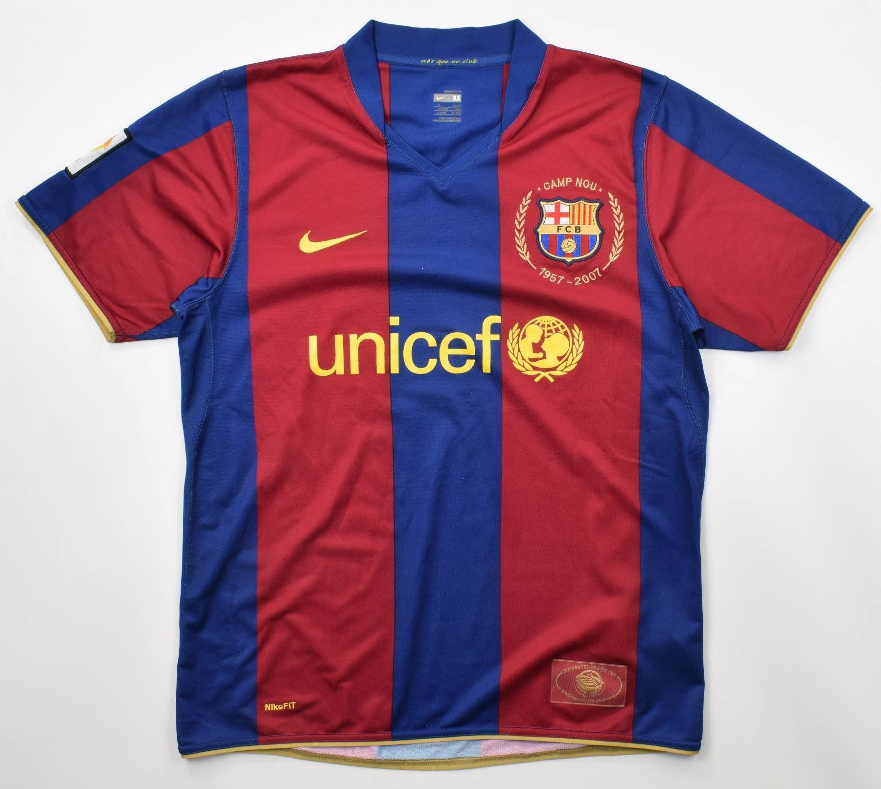 2007-08 BARCELONA SHIRT M Football / Soccer \ European Clubs \ Spanish ...