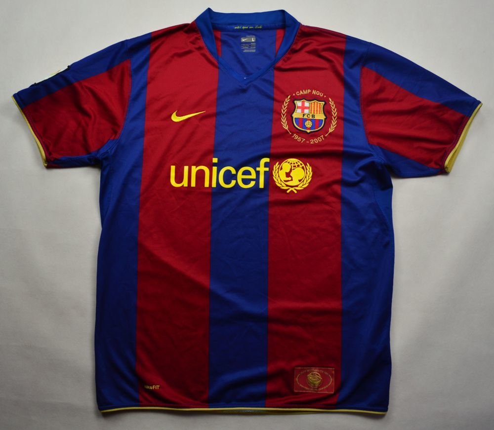 fc barcelona 2007 jersey