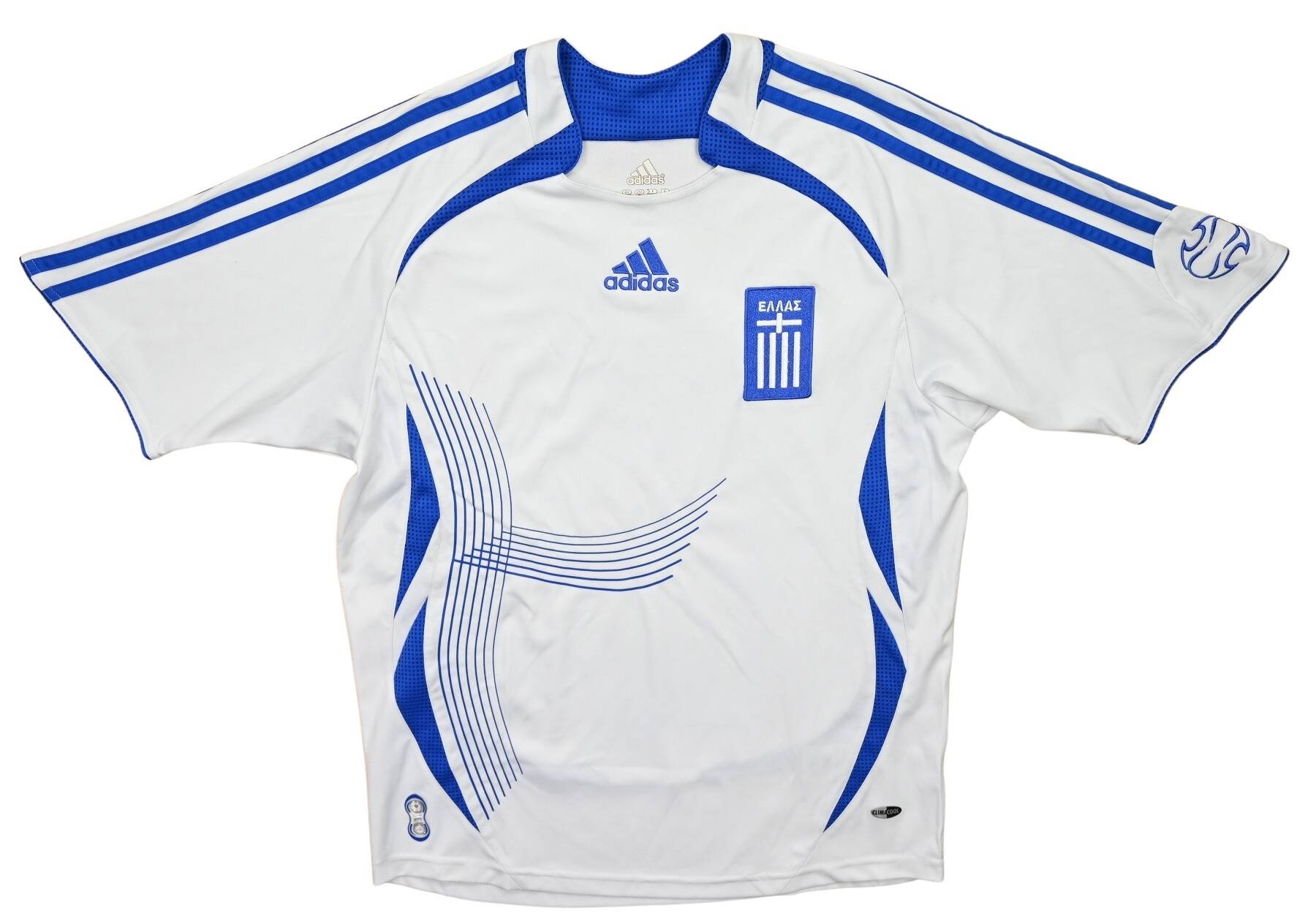 2007-08 GREECE SHIRT L.BOYS Football / Soccer \ International Teams ...