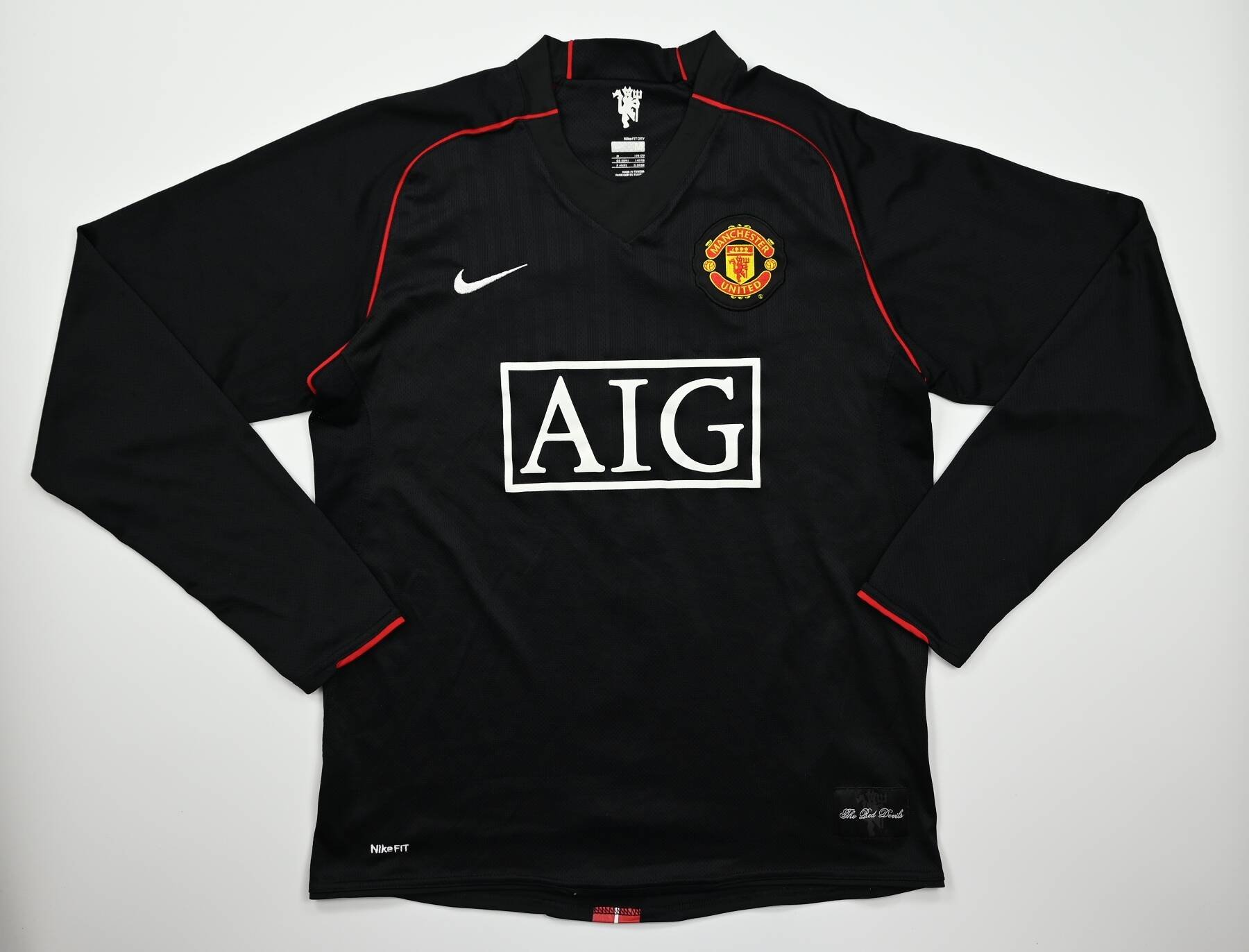 2007-08 MANCHESTER UNITED *RONALDO* LONGSLEEVE M Football / Soccer ...