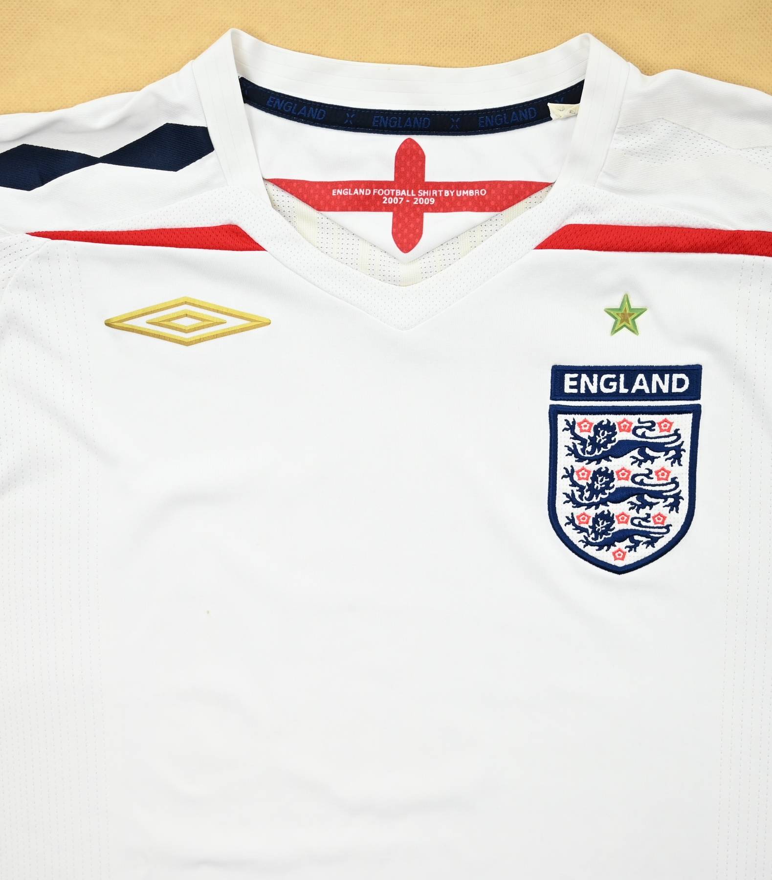 2007-09 ENGLAND SHIRT L Football / Soccer \ International Teams ...