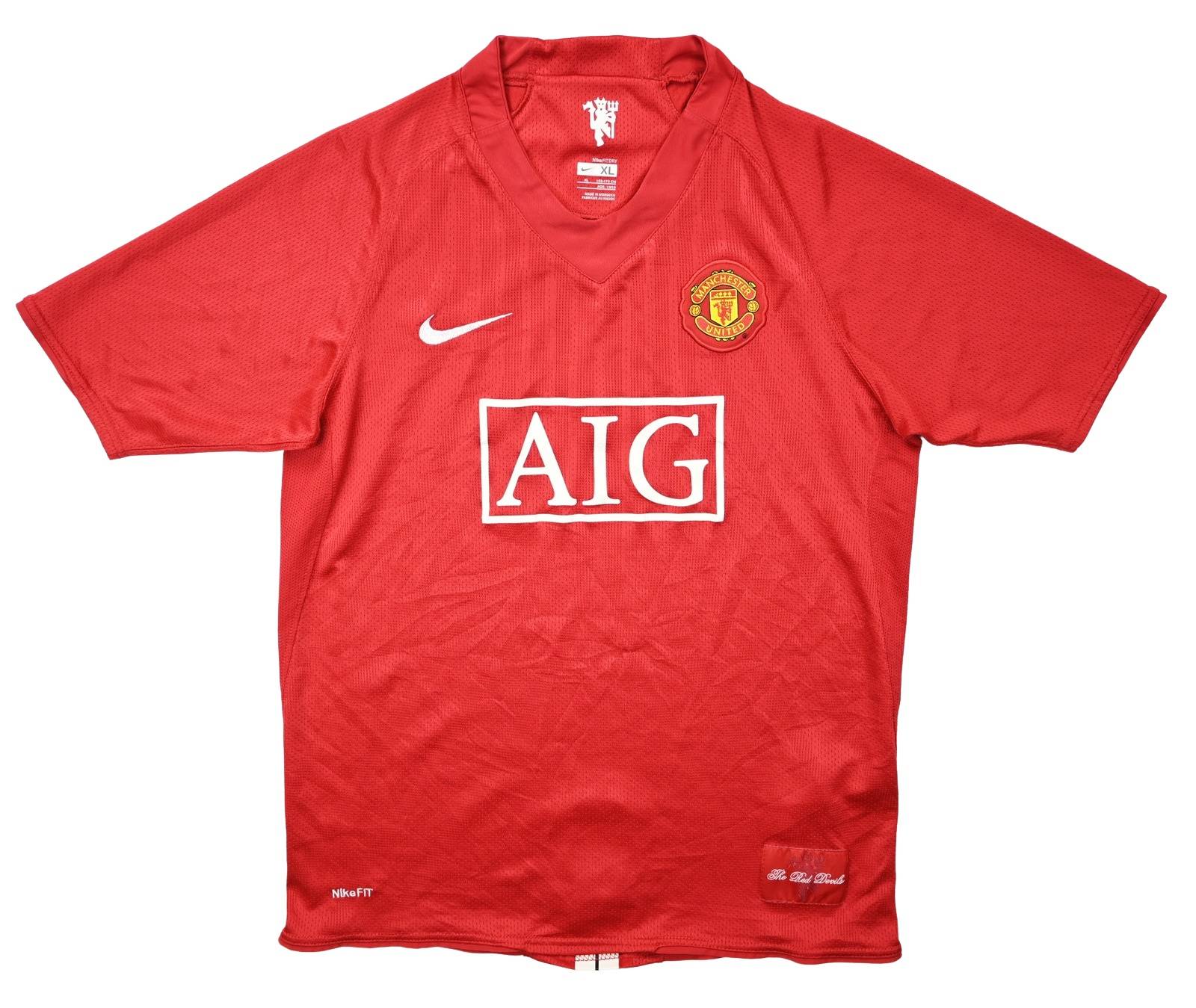 Manchester united C.Ronaldo 2007- 08 Retro Full sleeve Jersey