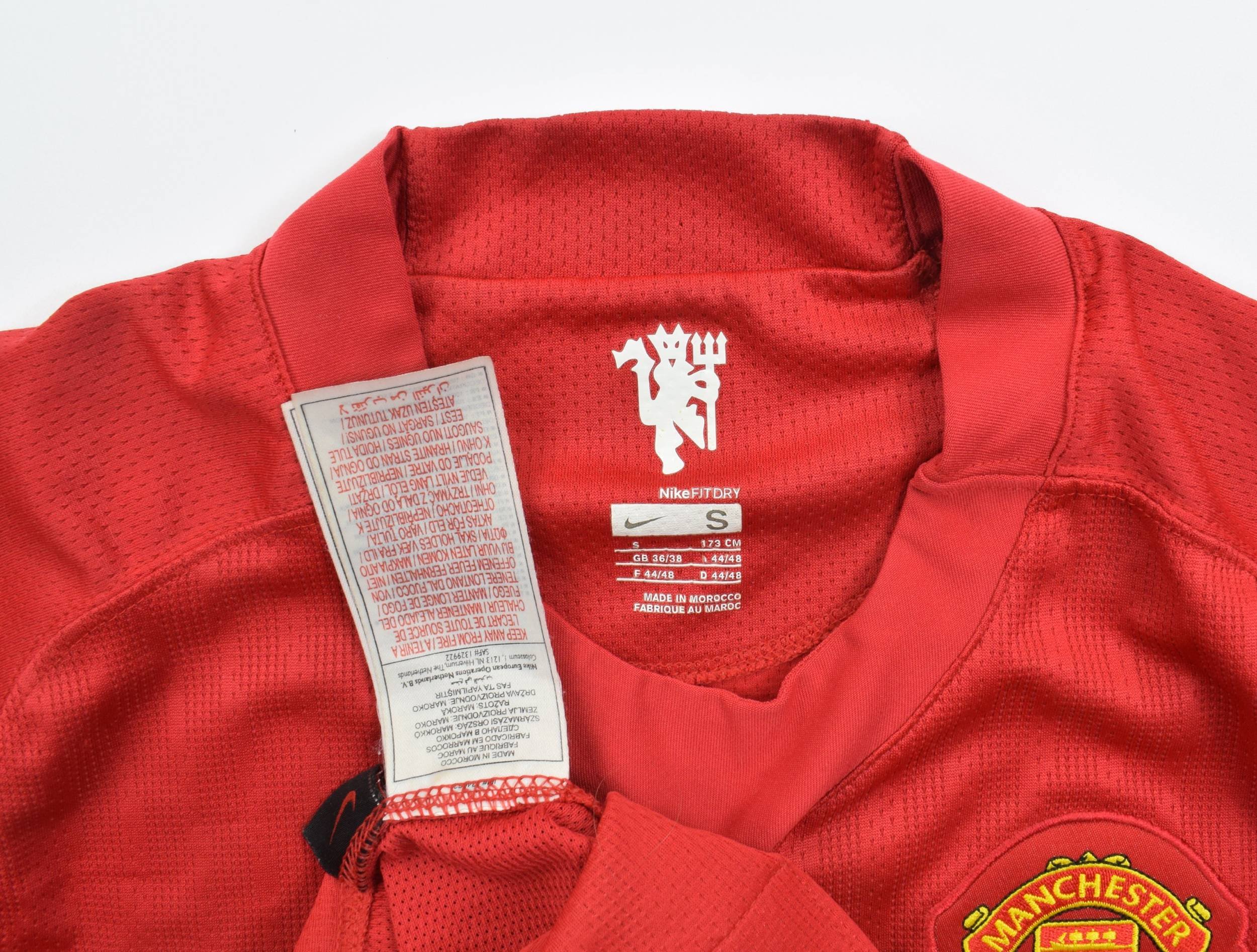 2007-09 MANCHESTER UNITED SHIRT S Football / Soccer \ Premier League ...