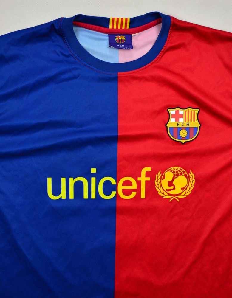 2008-09 FC BARCELONA *MESSI* SHIRT XL Football / Soccer \ European ...