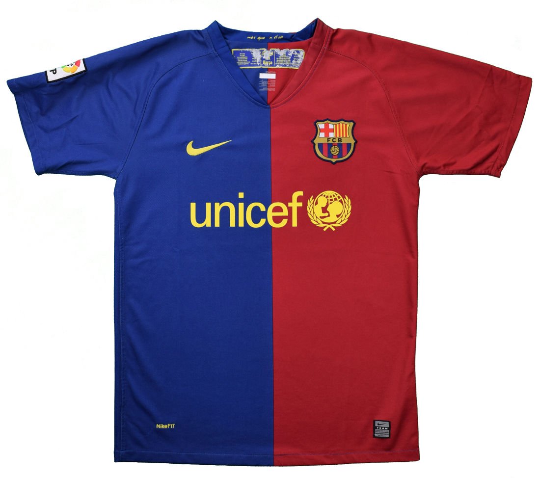 2008-09 FC BARCELONA SHIRT S Football / Soccer \ European Clubs ...