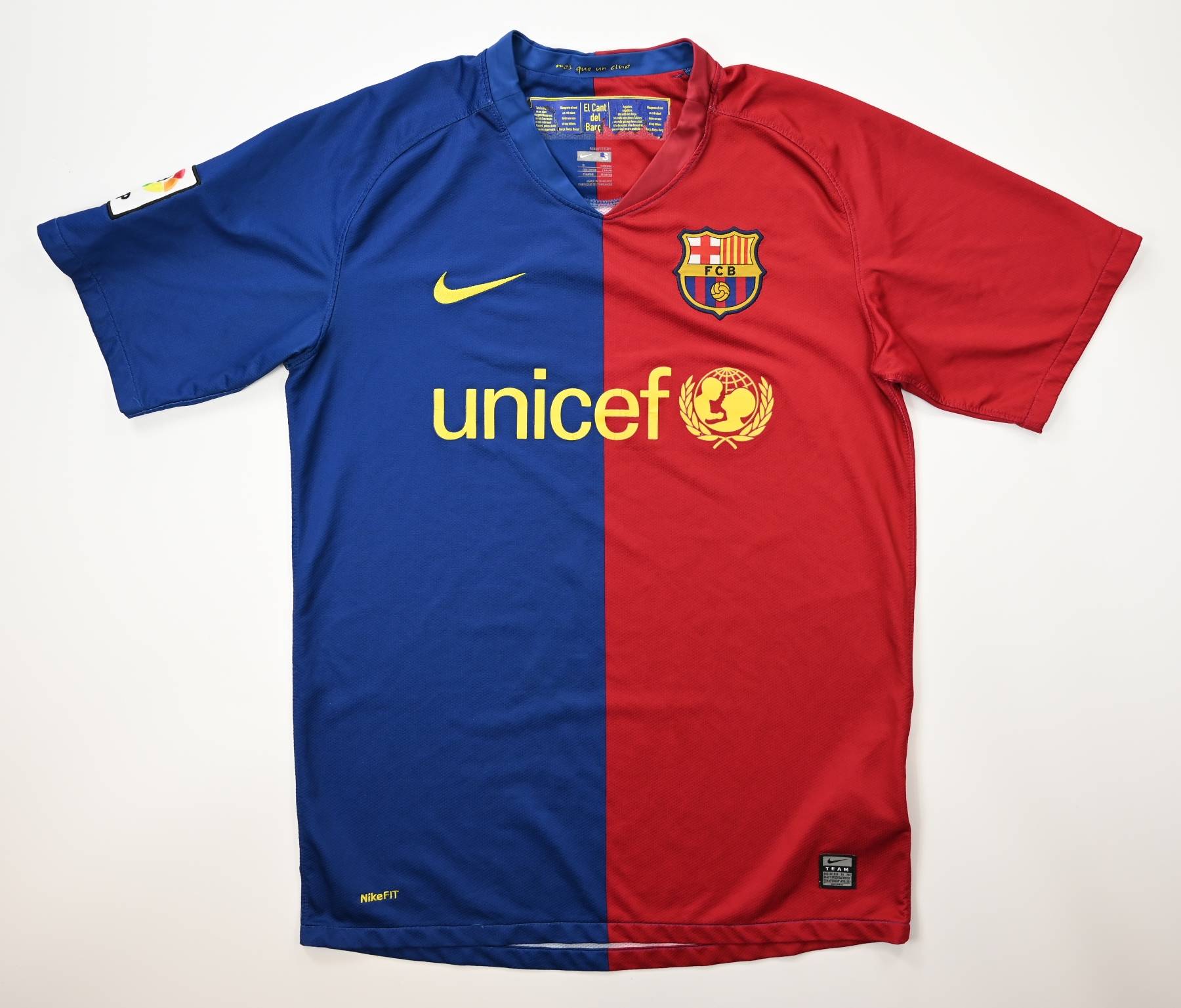 Retro 2008/09 Barcelona Home Soccer Jersey