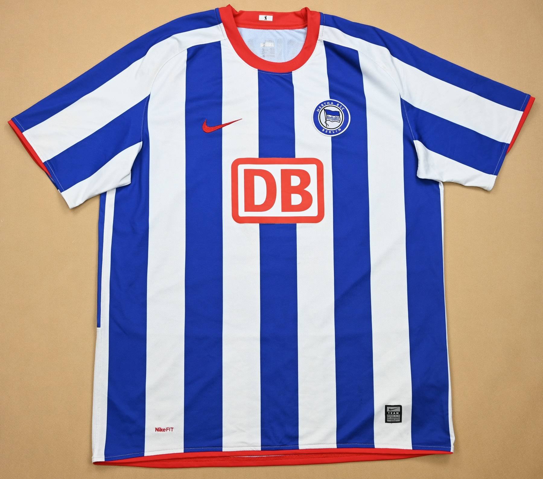 2008-09 HERTHA BSC BERLIN *FRIEDRICH* SHIRT XL Football / Soccer ...