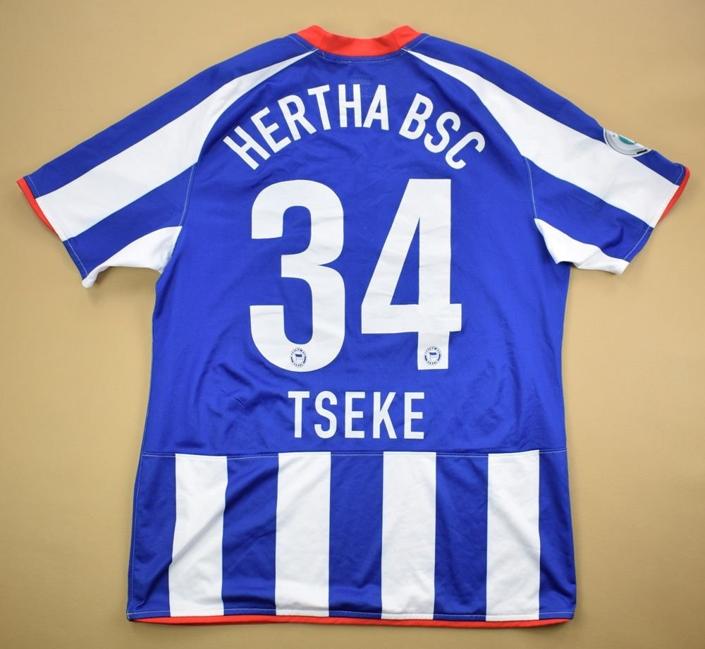 2008-09 HERTHA BSC BERLIN *TSEKE* SHIRT L Football ...