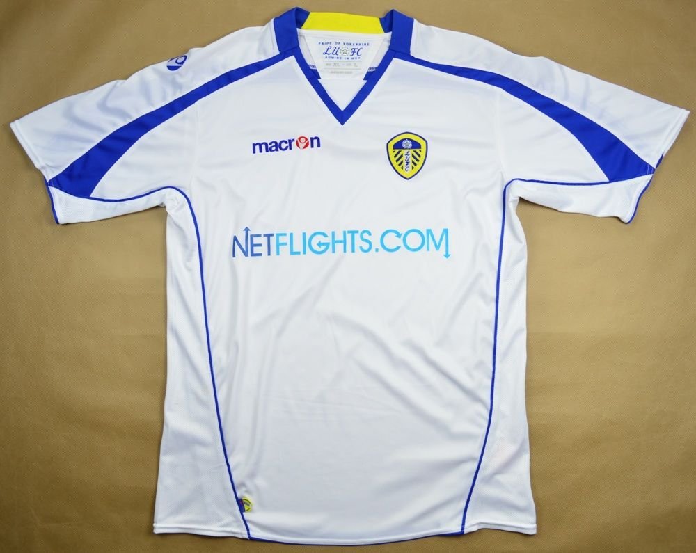 2008-09 LEEDS UNITED SHIRT XL Football / Soccer \ Championship \ Leeds ...