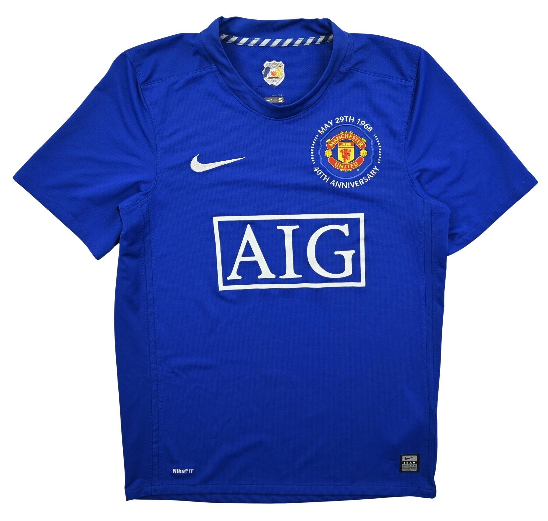 2008-09 MANCHESTER UNITED *RONALDO* SHIRT L. BOYS Football / Soccer ...