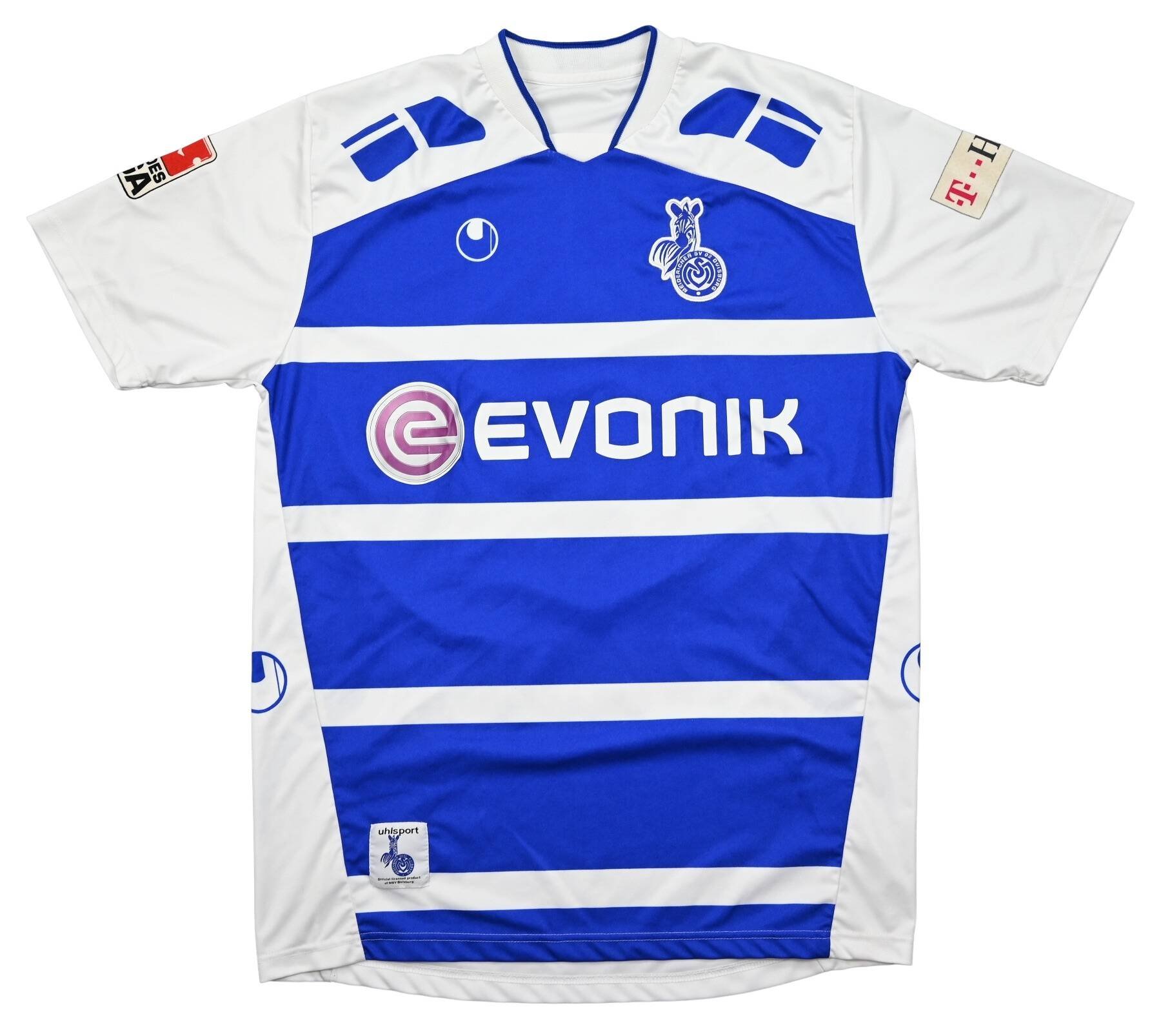 2008-09 MSV DUISBURG SHIRT M Football / Soccer \ German Clubs ...