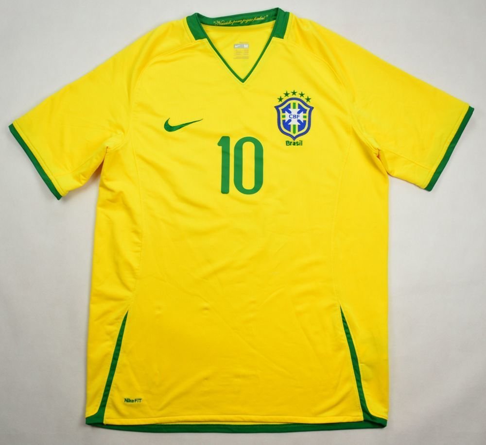 2008-10 BRAZIL *RONALDINHO* SHIRT M Football / Soccer \ International ...