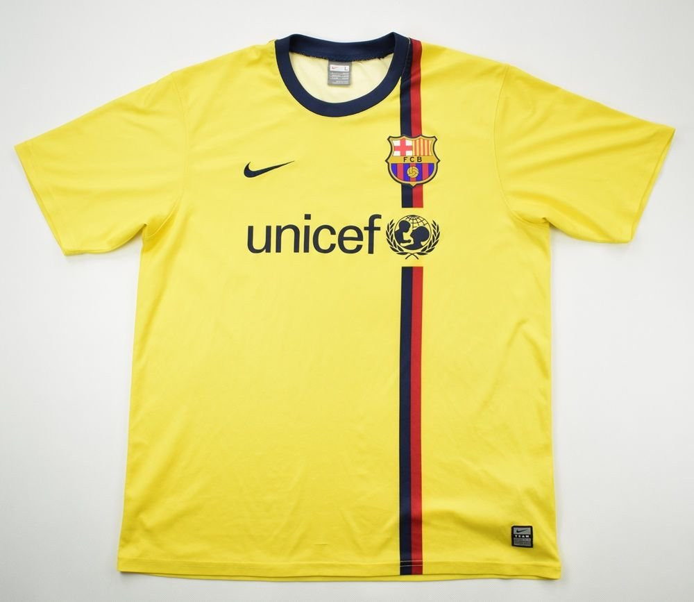 yellow barcelona shirt