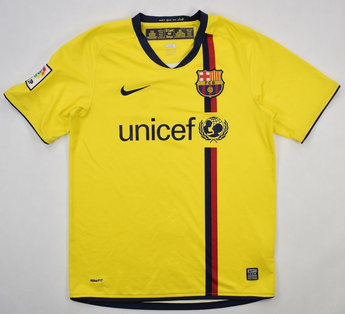 fc barcelona yellow jersey