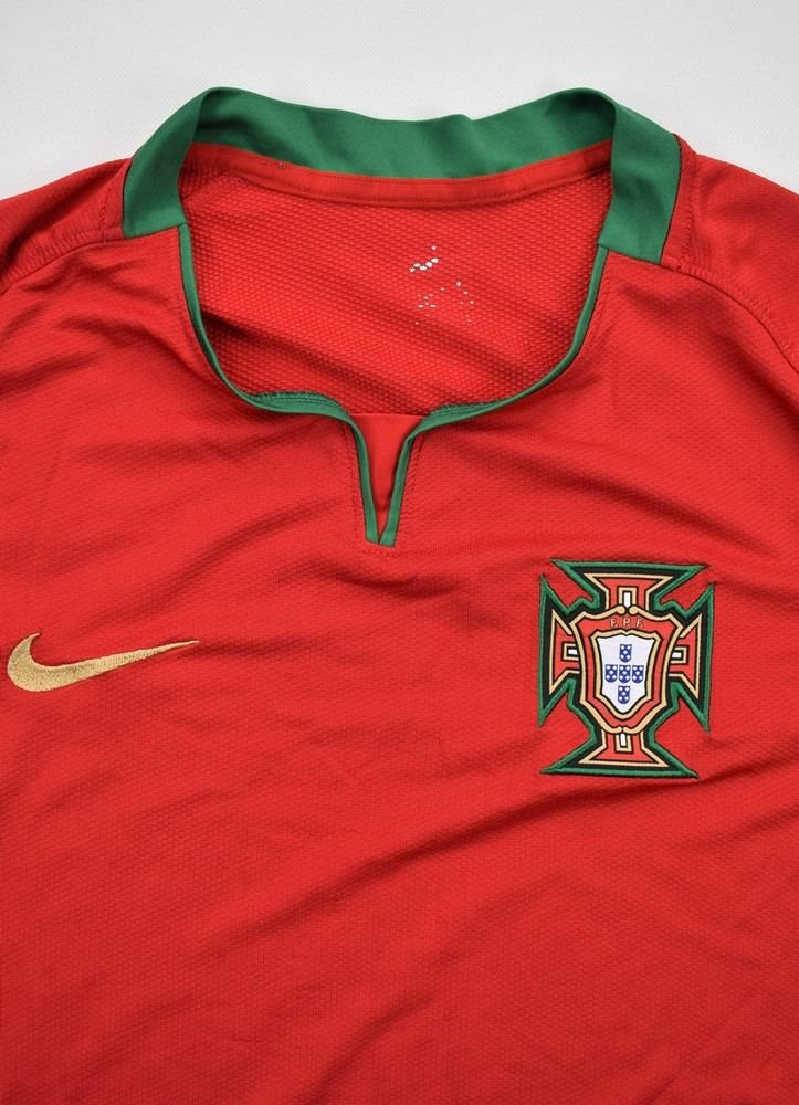 2008-10 Portugal Match Issue Home Shirt #14