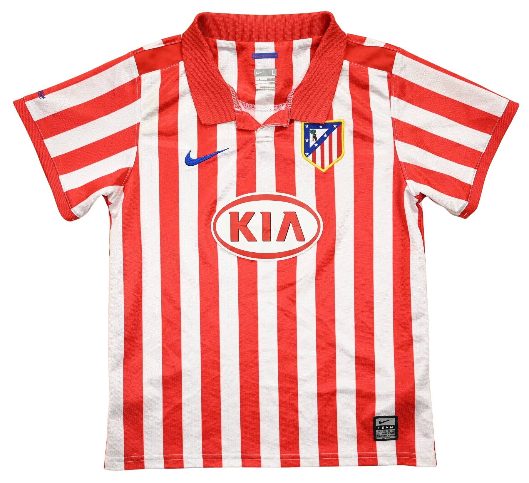 Club Atletico General Lamadrid Home Camiseta de Fútbol 2009 - 2010.  Sponsored by La Nueva Seguros