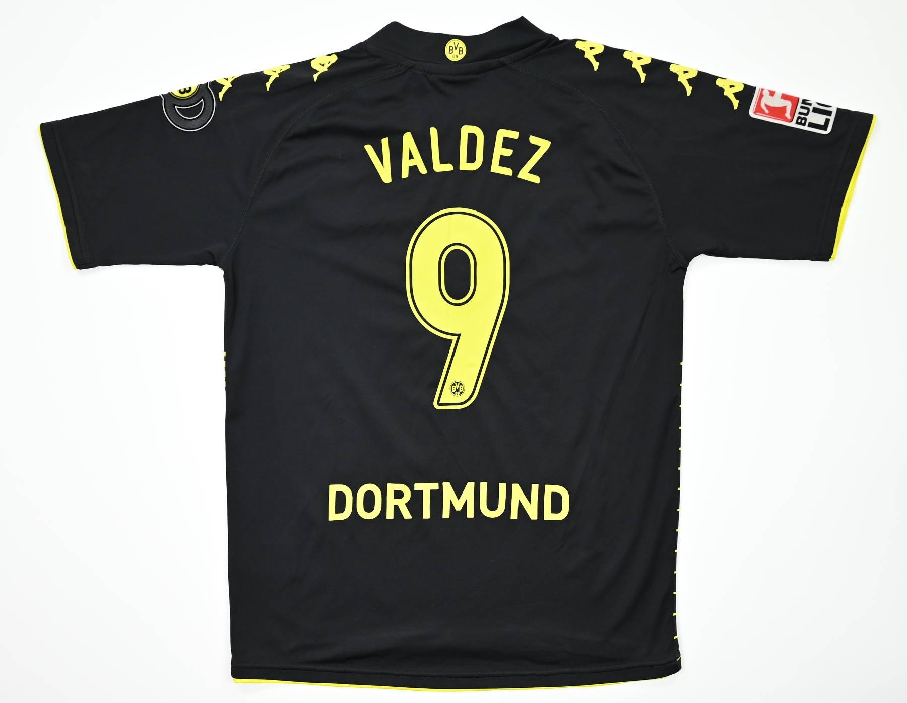 2009-10 BORUSSIA DORTMUND *VALDEZ* SHIRT L. BOYS Football / Soccer ...