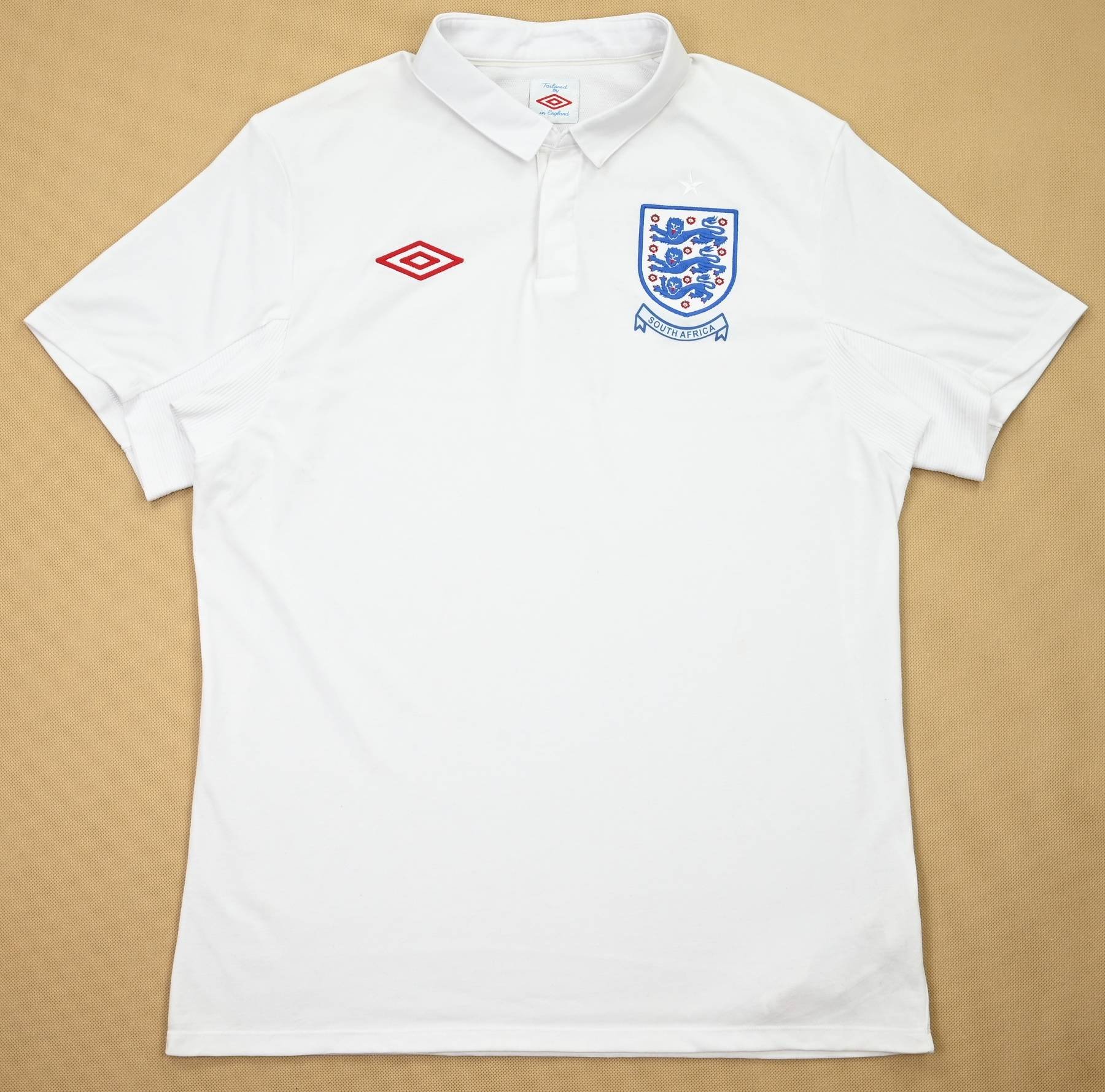 2009-10 ENGLAND SHIRT L Football / Soccer \ International Teams ...