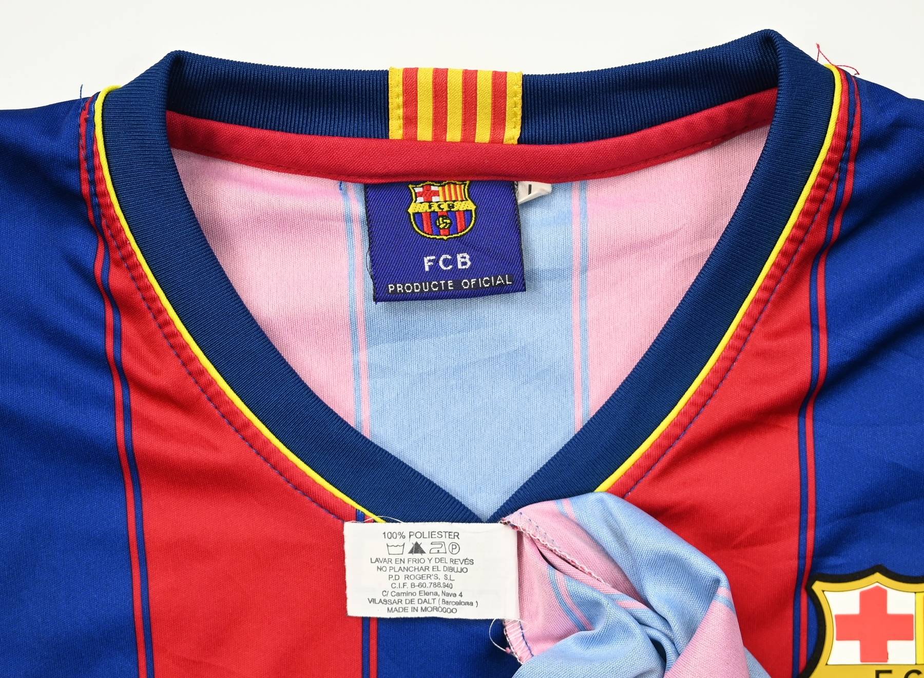 IVAN DE LA PEÑA CAMISETA ORIGINAL REEBOK JERSEY SHIRT BARCELONA