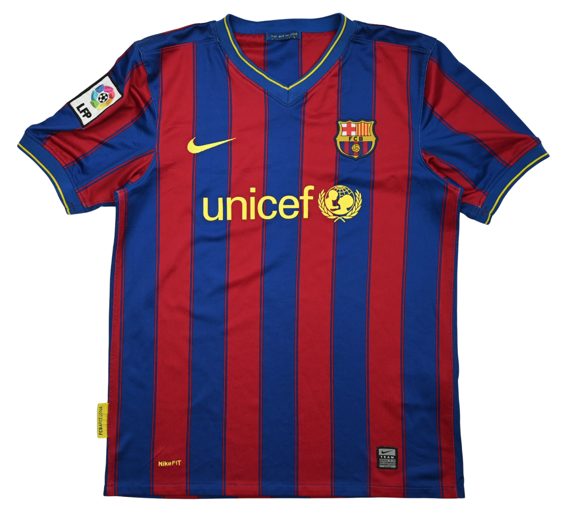 2009-10 FC BARCELONA SHIRT L. BOYS Football / Soccer \ European Clubs ...