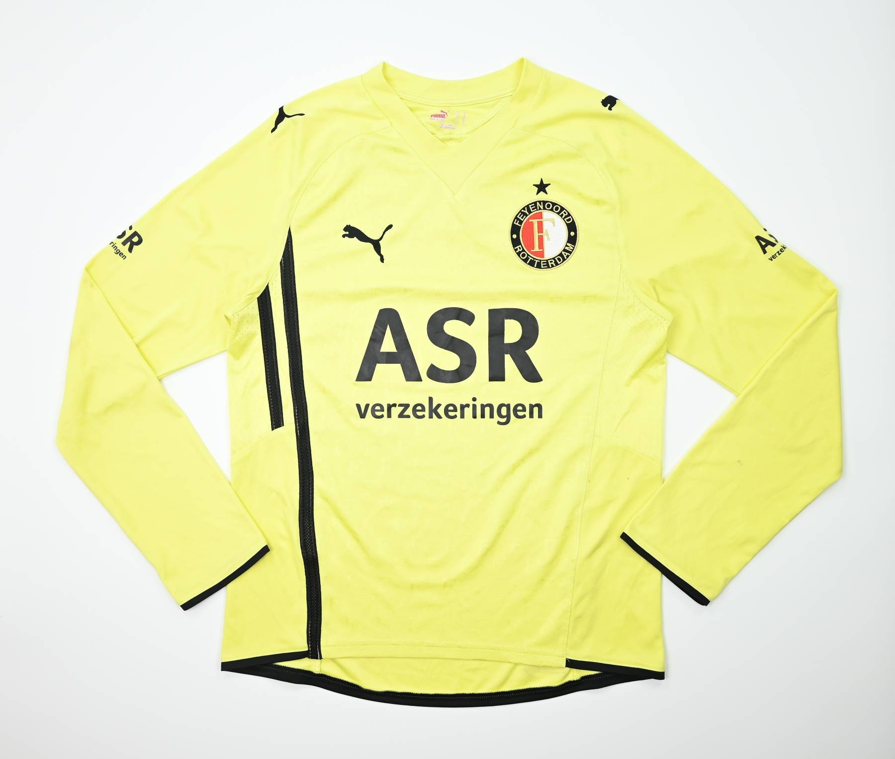 200910 FEYENOORD ROTTERDAM LONGSLEEVE SHIRT M Football / Soccer