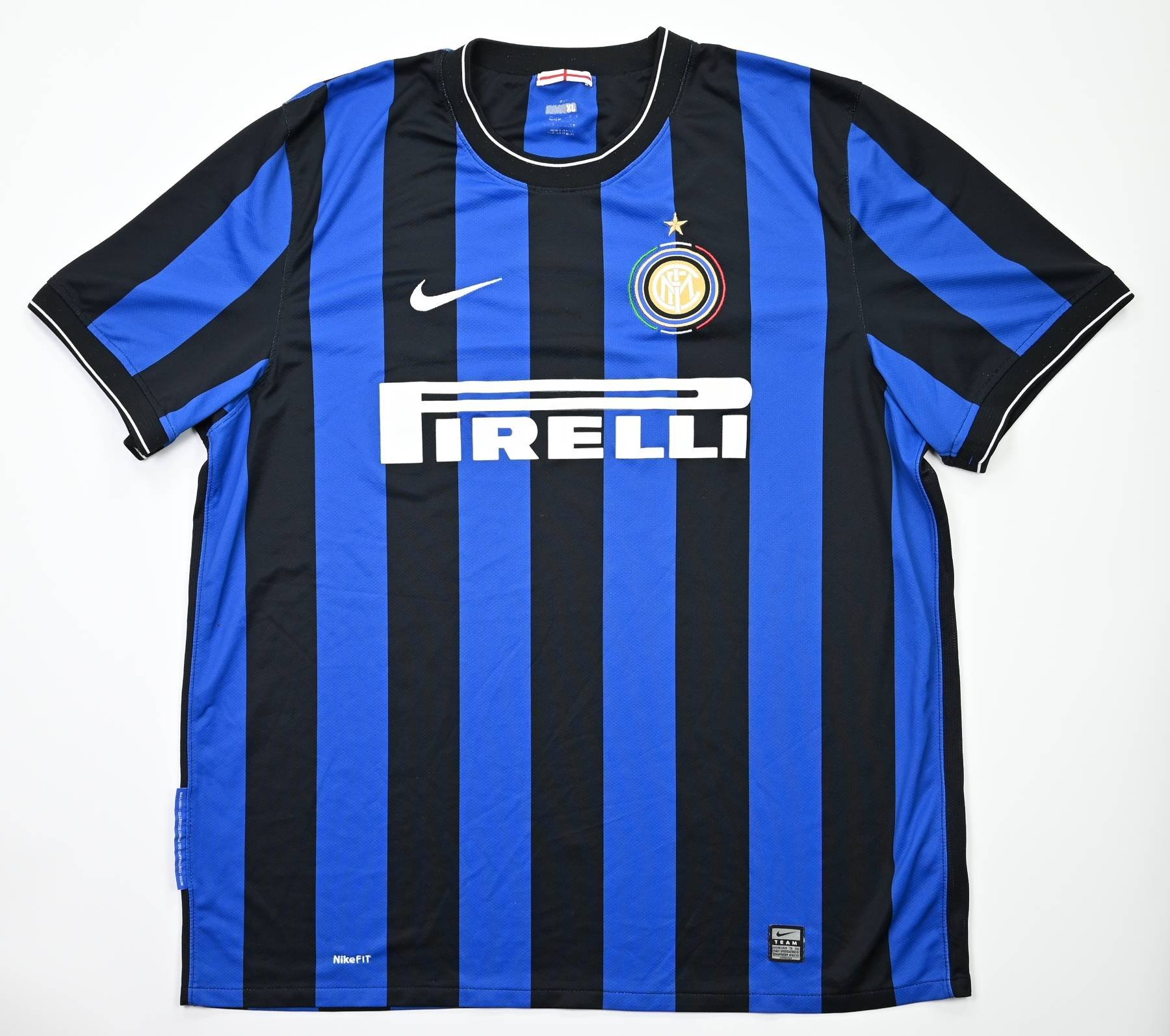 2009-10 INTER MILAN SHIRT XL Football / Soccer \ European Clubs ...